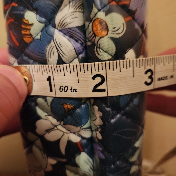 Vera Bradley Floral Cosmetic Bag - Picture 8 of 8